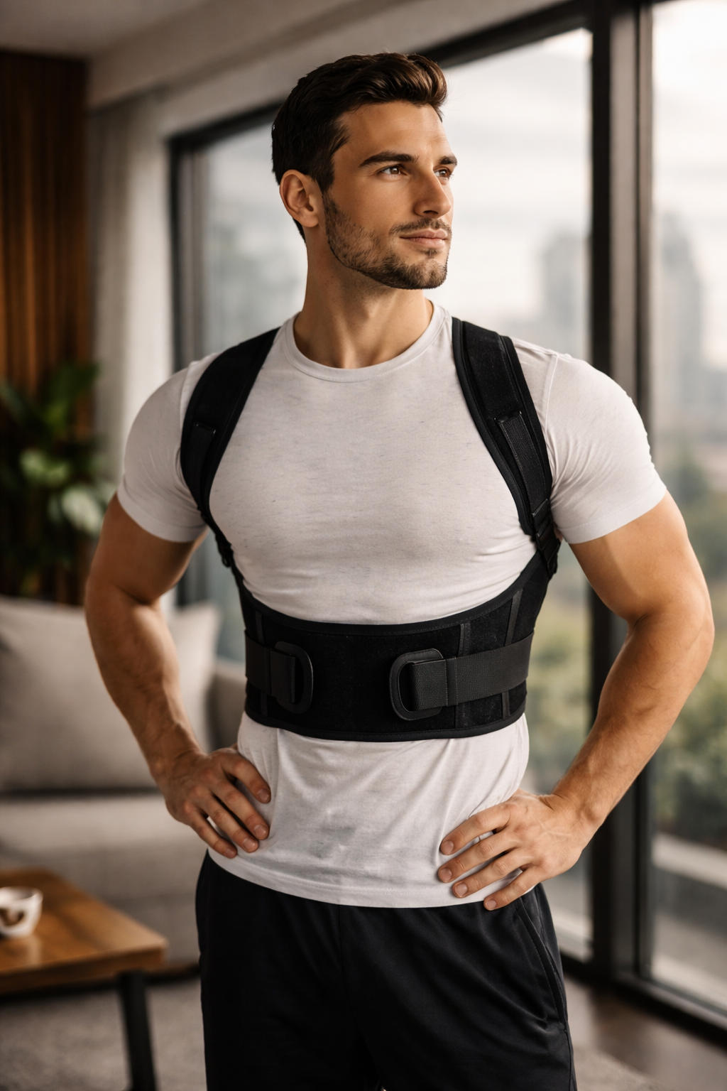 ErgoPosture Brace - Full upper back support - Best for Posture correction