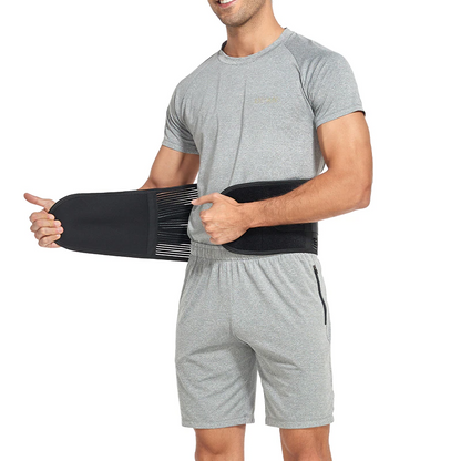 Lower Back Support Belt - Relieves lumbar strain from long sitting hours