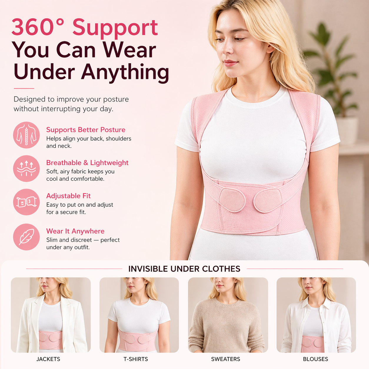 ErgoPosture™ Daily Support