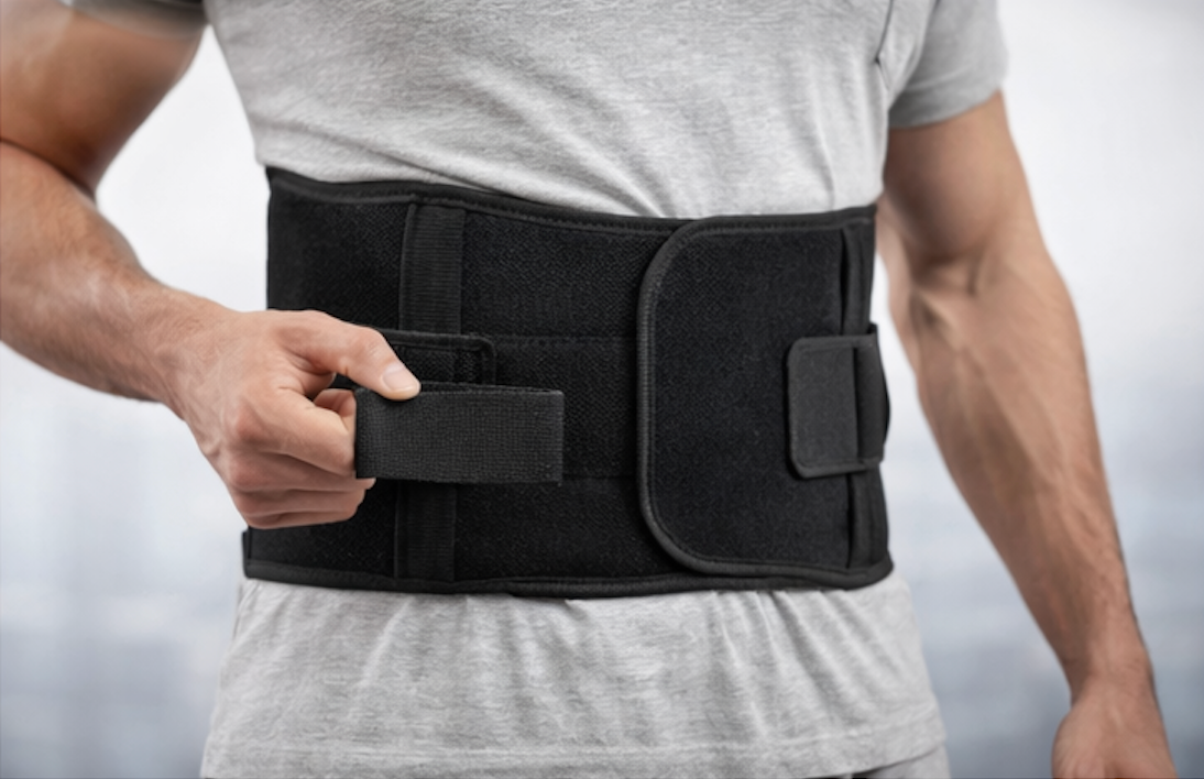 Lower Back Support Belt - Relieves lumbar strain from long sitting hours