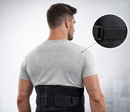 Lower Back Support Belt - Relieves lumbar strain from long sitting hours