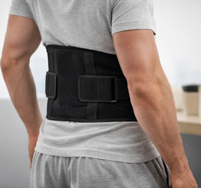 Lower Back Support Belt - Relieves lumbar strain from long sitting hours