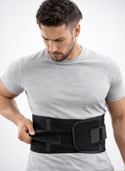 Lower Back Support Belt - Relieves lumbar strain from long sitting hours