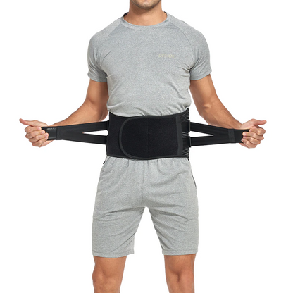 Lower Back Support Belt - Relieves lumbar strain from long sitting hours